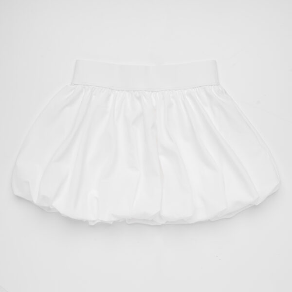 BUBBLE SKORT WHITE